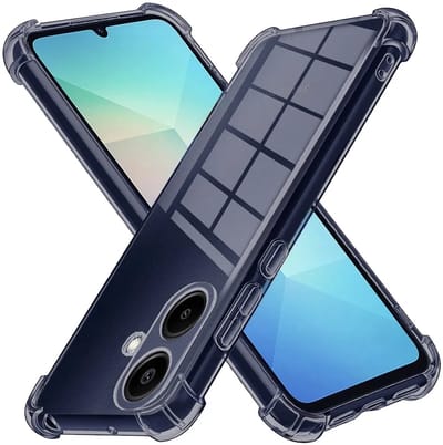 Hoesje geschikt voor Samsung Galaxy A06 4G/5G - Techsuit Shockproof Silicone Back Cover - Zwart
