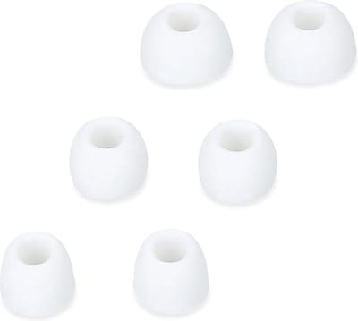 New Age Devi - 6x In-ear Oortjes Cover geschikt voor Apple Airpods Pro 2 Pro 1 - Vervangende Siliconen Oordopjes in Wit - 3 Maten