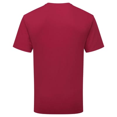 Fruit of the Loom Unisex Volwassene 100% Katoenen T-Shirt (Cranberry)