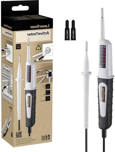 Spanningsmeter - Voltage Tester - Spanning Controleren - Automatische Functies - 120 Gram - Zwart
