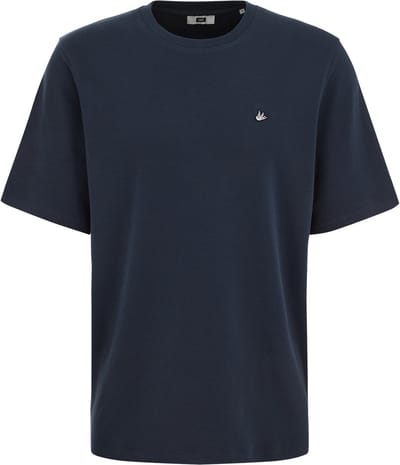 WE Fashion Heren regular fit T-shirt met embroidery