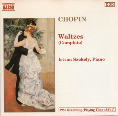 1-CD Chopin - WALTZES (complete) - ISTVAN SZEKELY (piano) (1988)