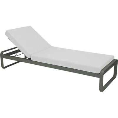 Fermob BELLEVIE Komfort - Ligbed - 48 rozemarijn - 81 witgrijs