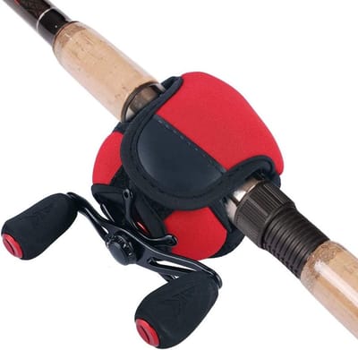 Beschermhoes voor Baitcasting Reel, Nylon en Neopreen, Antikras en Opbergtas voor Visspullen, Ideaal voor Vissers en Hengelsport