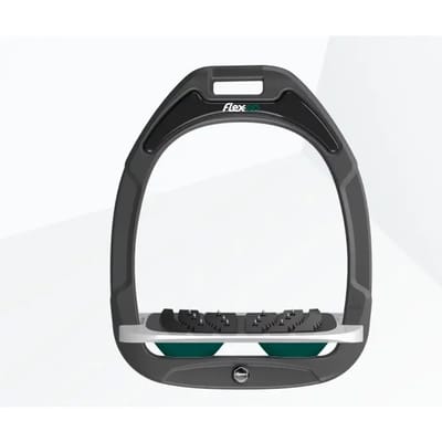 Inclinatie Ultragreep Harnachement Antraciet/Grijs/Groen Flex-On Green Composite