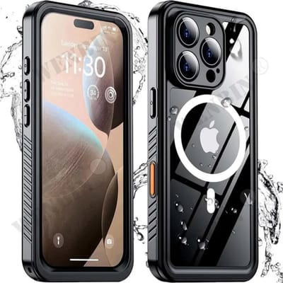 IP68 Waterdichte Hoes Geschikt voor iPhone 16 Pro Max - Aluminium Onderwater Case voor Duiken, Zwemmen en Outdoor Sporten