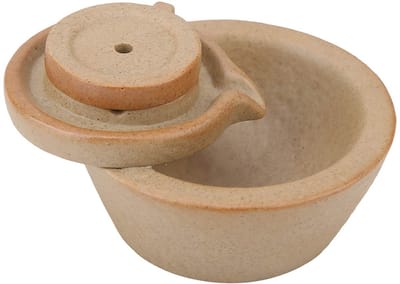 Dailygoods - Creatieve Rookterugstroom Wierookbrander - Unieke Keramische Wierookhouder