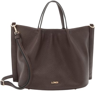 L.CREDI Raila Shopper Tas 31 cm - 12 L - chocolate