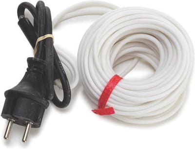 Perel Verwarmingskabel voor vorstvrije waterleiding, voor binnen en buiten, IP68, 12 m