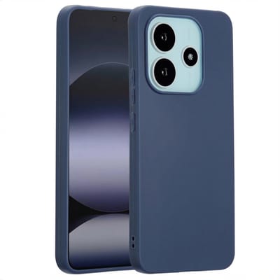 imoshion Hoesje - Geschikt voor Xiaomi Redmi Note 14 5G - Color Backcover - Donkerblauw