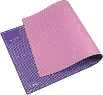 Snijmat - Snijonderlegger - Hobby en knutselen - Zelfherstellend oppervlak - 120 x 60 cm - Roze paars