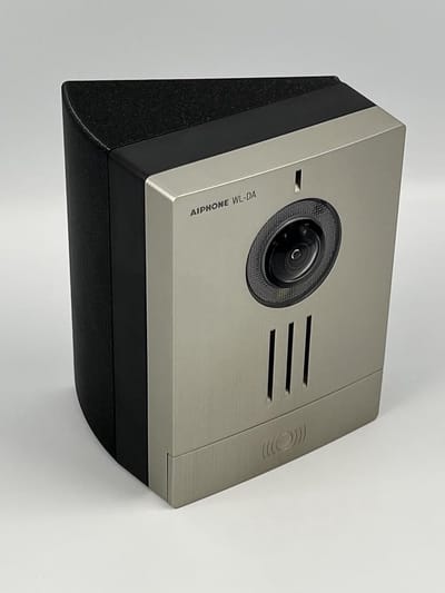 Videofoon Hoekbehuizing - Gekantelde Houder - Verbeterde Zichtbaarheid - 30 Graden Verstelbaar - 13 x 10 x 5.5 cm - Zwart