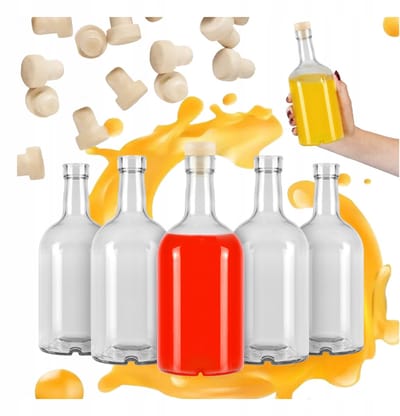 Bimberek Blanka - Elegante Fles - 500ml - Synetische Kurk - Glazen Fles