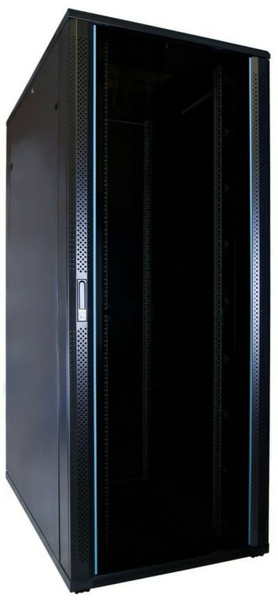 DSIT 47U serverkast met glazen deur 800x1200x2200mm (BxDxH) - serverbehuizing - serverrack - 19 inch