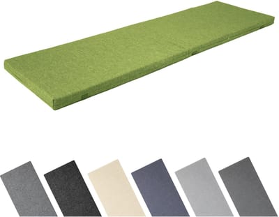 Garronda Bankkussen 120x40 cm – 4 cm dik – Waterafstotend & UV-bestendig – Groen GD-AM-Dino