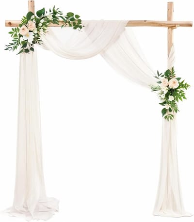 Decoratieve Chiffon Stof voor Trouwbogen en Feestdecoratie