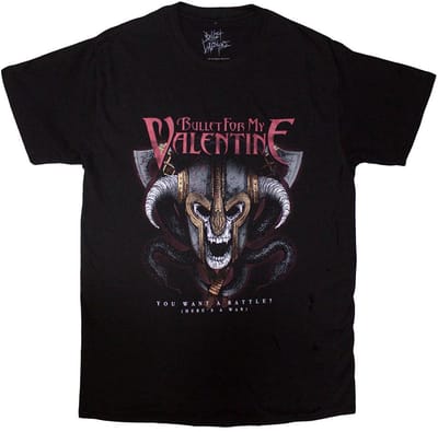Bullet For My Valentine - Viking Heren T-shirt - S - Zwart