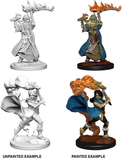 Pathfinder Battles Deep Cuts: Human Female Cleric