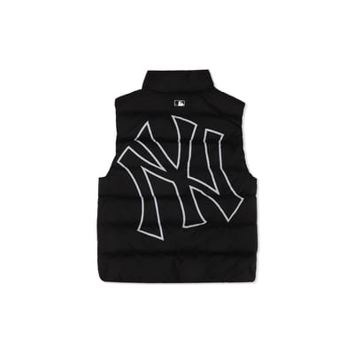MLB Gilet Duvet Léger Sportif Décontracté Chaud Unisexe Noir 3ADVB0226-50BKS XS gray
