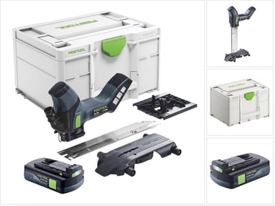 Festool ISC 240 EB-Basic accu-isolatiezaag 18 V 240 mm + 1x accu 3.0 Ah + Systainer - zonder oplader