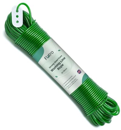 Zware Waslijn Touw met Stalen Kern - 30M voor Buiten