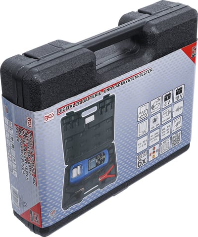 BGS Digitale accu- en laadsysteem-tester met printer