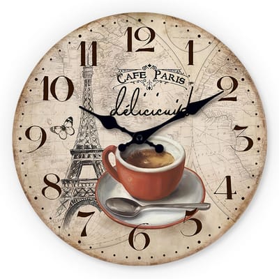 Hoge Kwaliteit Frans Hoge Kwaliteit Retro Hoge Kwaliteit Parijs Hoge Kwaliteit Eiffeltoren Hoge Kwaliteit Toren Hoge Kwaliteit Koffie Hoge Kwaliteit Kopje Hoge Kwaliteit (as the picture,10Inch)