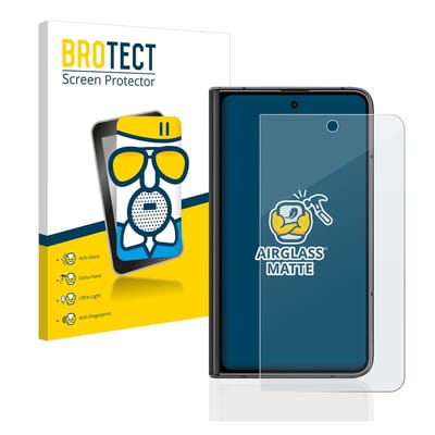 BROTECT - Screenprotector voor Google Pixel Fold (Extern Beeldscherm) - Folie Beschermfolie Beschermglas matte