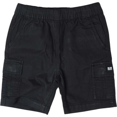 Weekend Offender Jongens High Desert Cargo Shorts (Zwart)