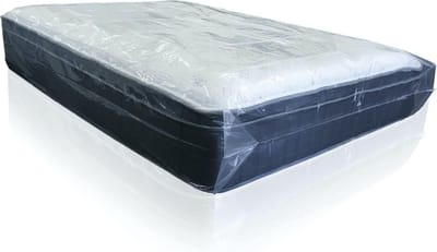 Stevige Matras Hoes | Tweepersoons Matrashoes | 50my | Beschermhoes Tijdens Verhuizen en Opslag | Waterproof | 190x260cm