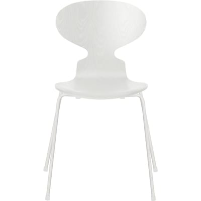 Fritz Hansen Ant Stoel - wit - wit