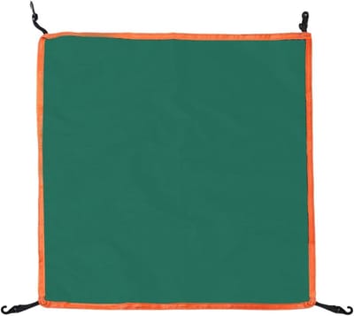 Tentzeil Afdekking - Luifel Vervanging - Outdoor Bescherming - Waterdicht UV Blokkerend - 56x85x148 cm - Zilver