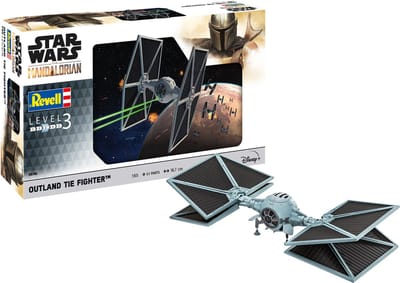 Revell Modelbouwpakket Ruimtevaart - 06782 Star Wars - The Mandalorian: Outland TIE Fighter Plastic - 1:65 - Modelbouw