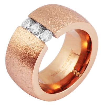 AKZENT Akzent dames ring Koko rosé, duurzaam