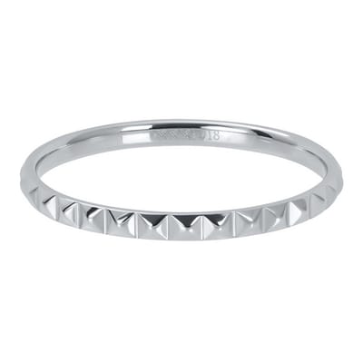 iXXXi Vulring Pyramid 2 mm Zilver | Maat 17