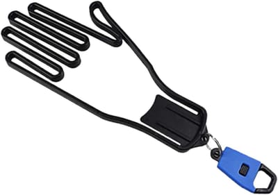 Golfhandschoenhouder - Handschoen Organizer - Sport uitrusting - Voorkomt vervorming - 12 x 11 x 3.5 cm - Blauw