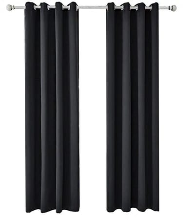 Dailygoods- Verduisterende Gordijnen Set van 2 - Thermisch Geïsoleerde Gordijnen - Doorloop Raamgordijnen - 52 x 95 Inch - Blokkeren 85%-98% Licht
