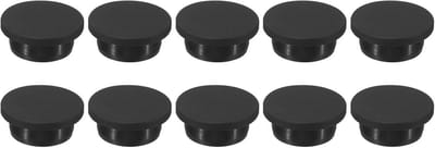 10x Flexibele Zwarte Siliconen Rubberen Stopper voor Gat van 26mm - Diameter 27mm Afdichting