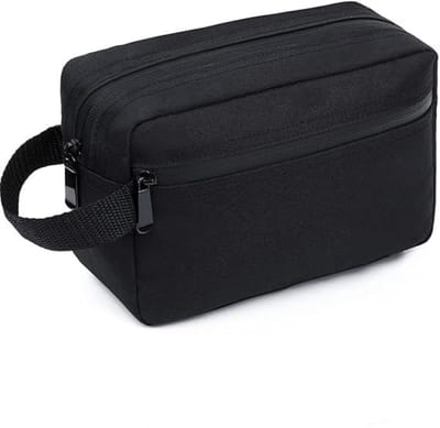 TOVBMUP Reistoilettas - Unisex - Waterdichte scheertas - Opvouwbare organizer met verdelers en handvatten - Voor cosmetica, toiletartikelen, borstels en gereedschap