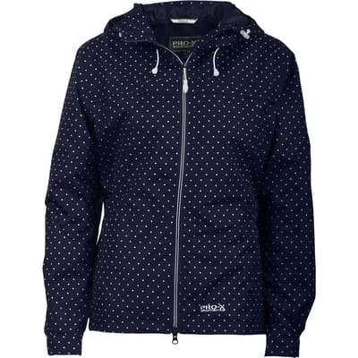 Regenjas Lucie Marine Pro-X Elements - Dames - PXE PRO - 10000mm waterdicht - 5000gr/24u ademend - Winddicht - kap