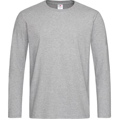 Stedman Comfort-T 185 Long Sleeve S290 - Grey Heather - M