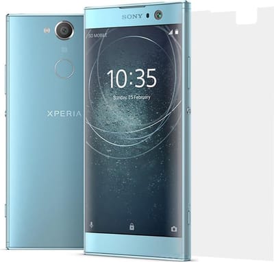 Shop4 - Sony Xperia XA2 Ultra Glazen Screenprotector - Gehard Glas Transparant