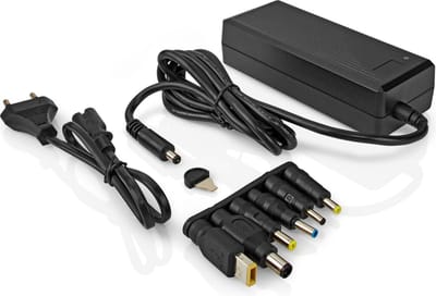 Laptop adapter - Universeel - 6 pluggen - 5000 mA - 90 Watt - Allteq