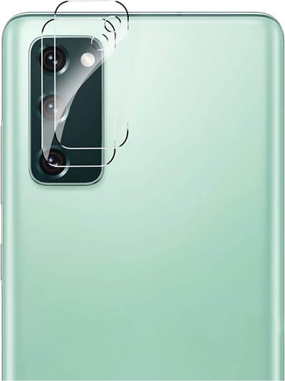 Camera Protector voor Samsung Galaxy S20 FE - 2 stuks van glas Transparante glazen