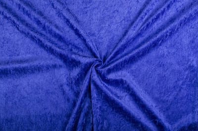 Velours de panne stof - Paars 45 - 1 meter