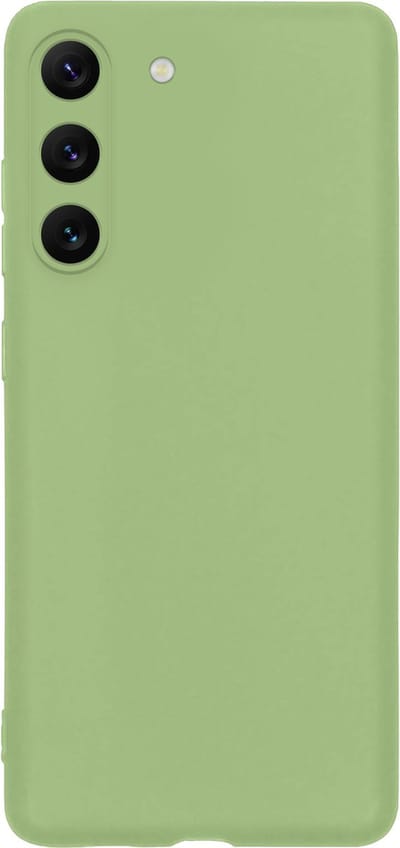 Hoes - Geschikt voor Samsung Galaxy S23 - Sterk & Shockproof - Hoesje Cover - Siliconen Case - Groen