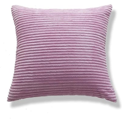 Nordic Kussenhoezen Superzachte Gestreepte Fluwelen Corduroy Decoratieve Kussenhoes Voor Bank 45x45cm Decoratieve Kussensloop 450mm*450mm