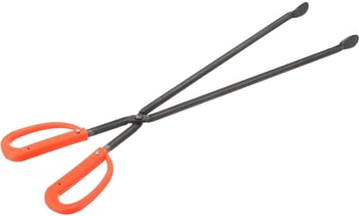 Duurzame Vuilnisgrijper - Afvaltang Grijper - Buiten Opruimen - Lange Steel - 48.5 cm - Zwart