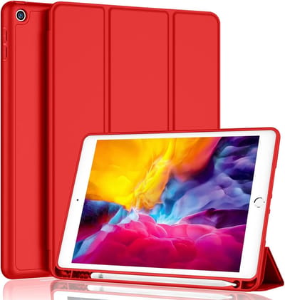 Hoesje geschikt voor iPad Air 2/1 9.7 inch 2013/2014 Hoes Standaard Tri Fold Case Smart Cover
