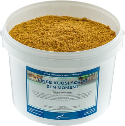 Kuusi Scrub Zen Moment 1 liter - Hydraterende Lichaamsscrub